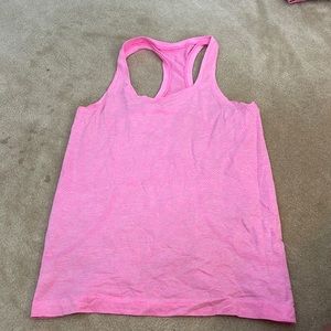 pink lululemon tank